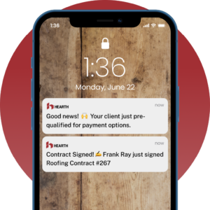 notification - Best Contractor Estimating & Invoicing Software - Hearth