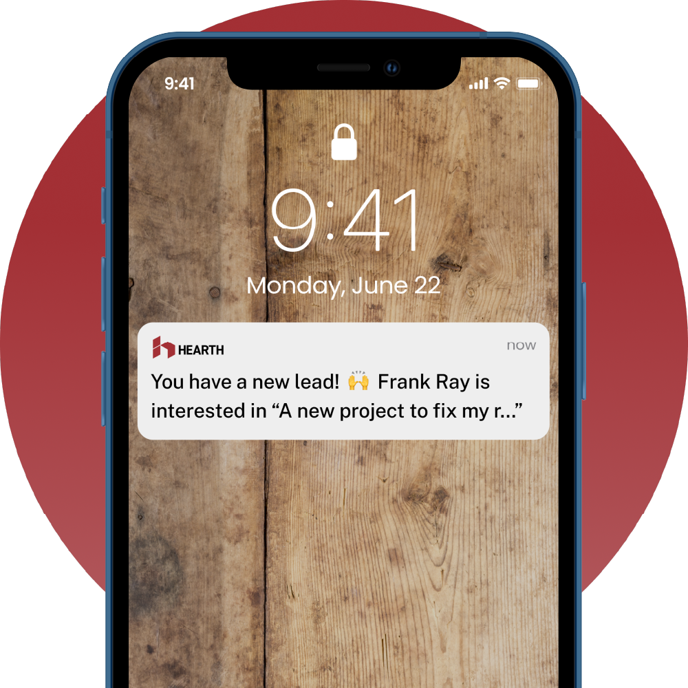 notification - Best Contractor Estimating & Invoicing Software - Hearth